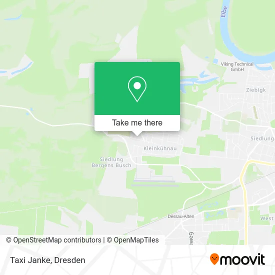 Карта Taxi Janke