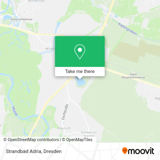 Strandbad Adria map