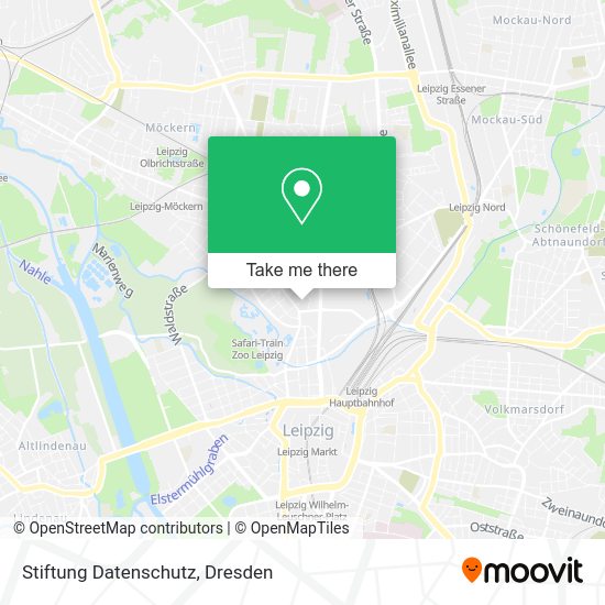 Карта Stiftung Datenschutz