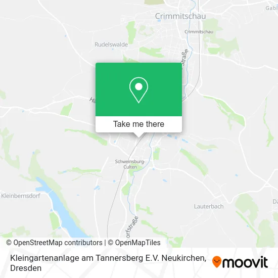 Карта Kleingartenanlage am Tannersberg E.V. Neukirchen
