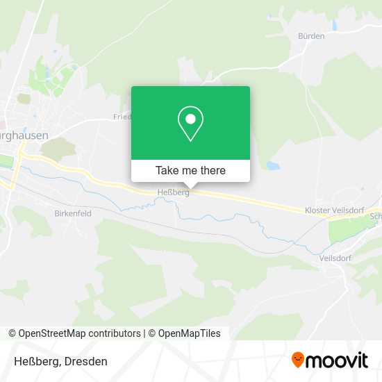 Карта Heßberg