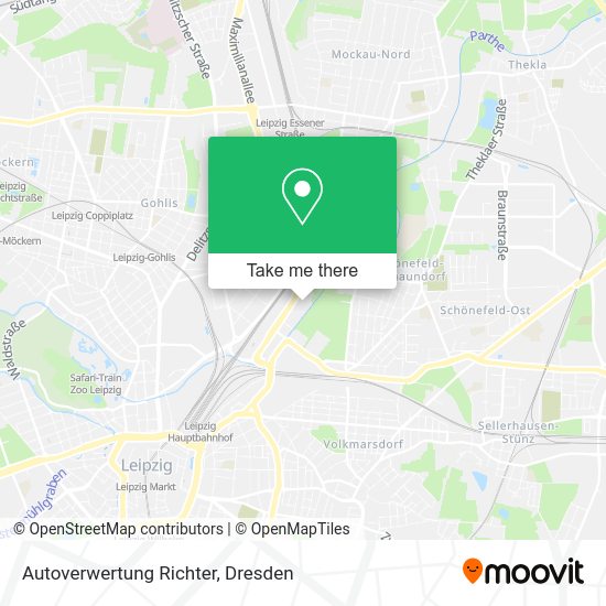 Карта Autoverwertung Richter
