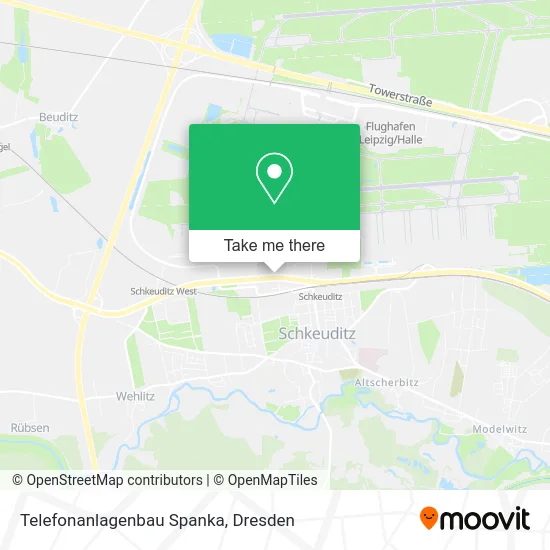 Карта Telefonanlagenbau Spanka