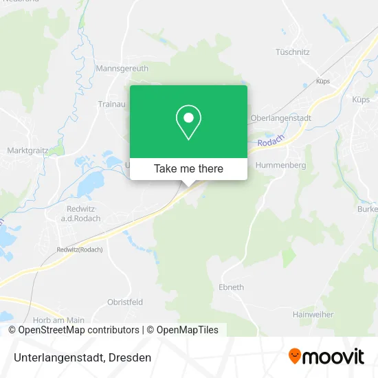 Карта Unterlangenstadt