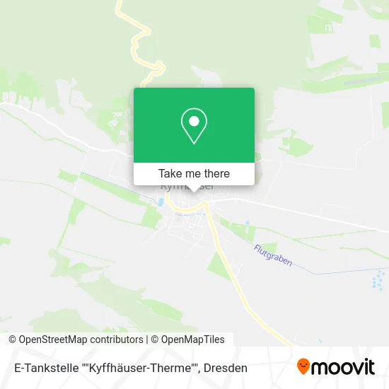 Карта E-Tankstelle ""Kyffhäuser-Therme""