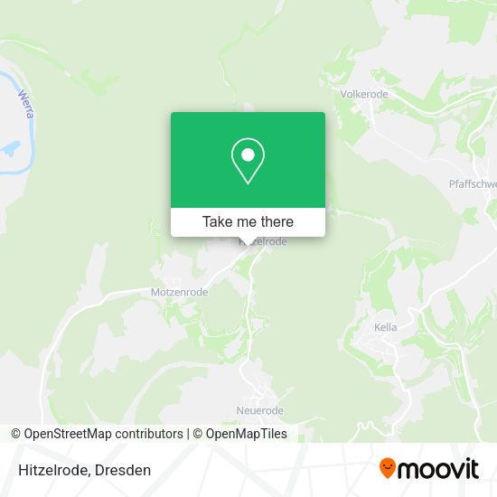Карта Hitzelrode