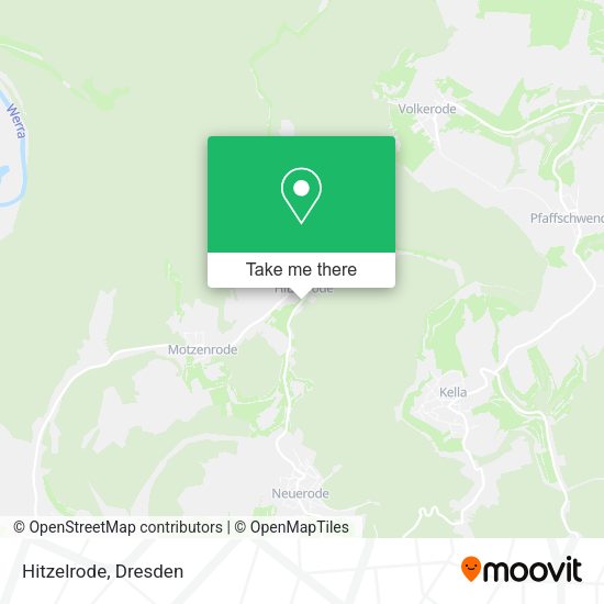 Карта Hitzelrode