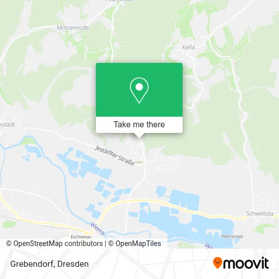 Карта Grebendorf