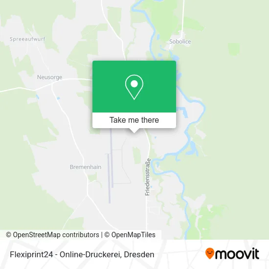 Карта Flexiprint24 - Online-Druckerei