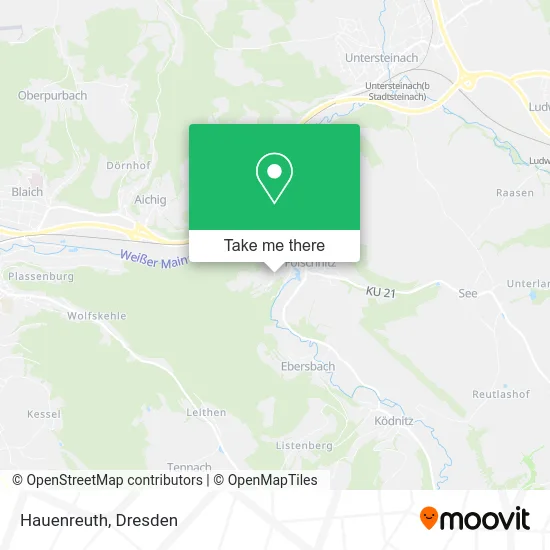 Карта Hauenreuth