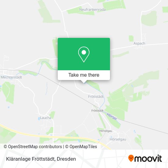 Карта Kläranlage Fröttstädt