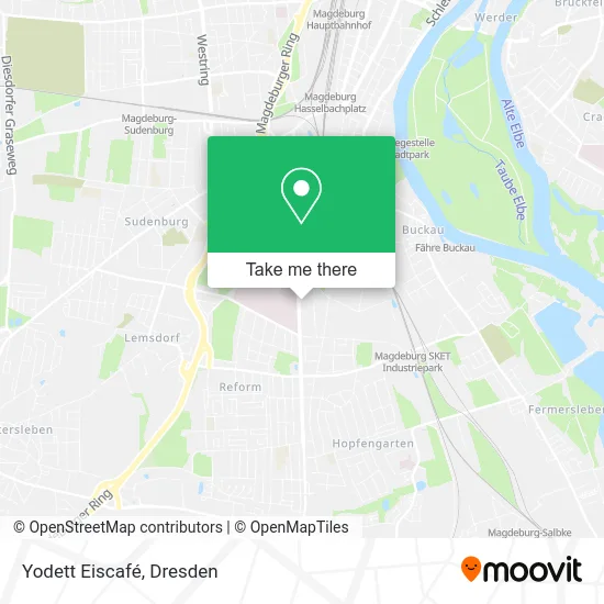 Карта Yodett Eiscafé