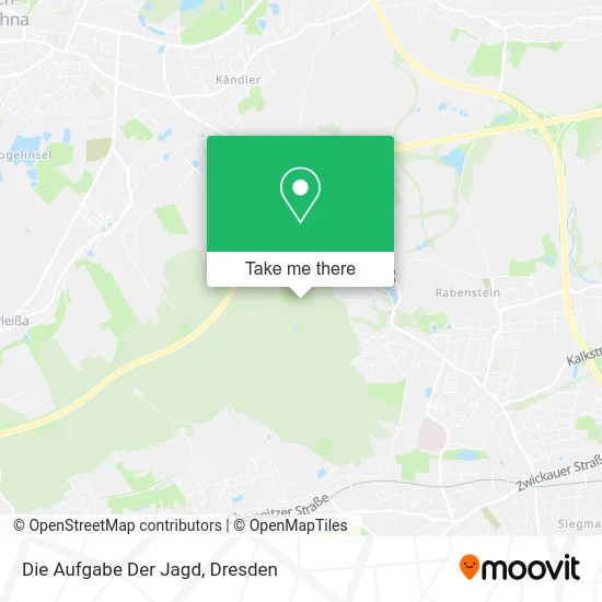 Карта Die Aufgabe Der Jagd