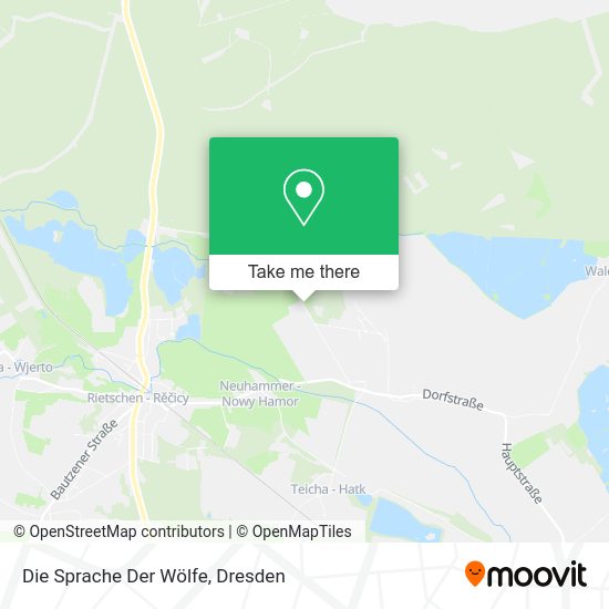 Карта Die Sprache Der Wölfe