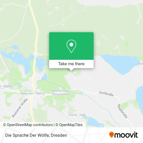 Карта Die Sprache Der Wölfe