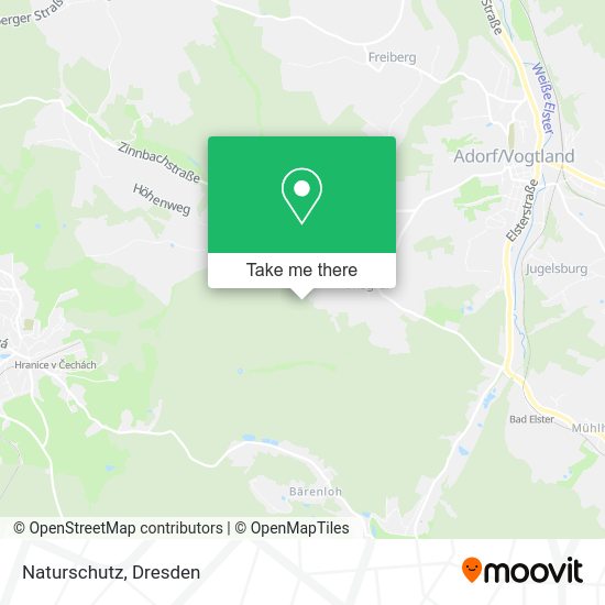 Карта Naturschutz