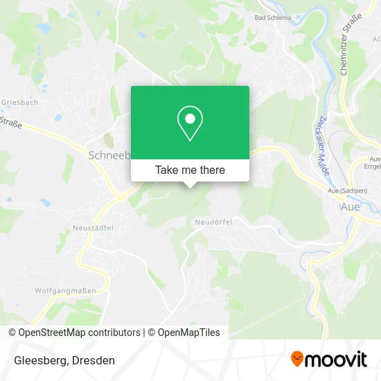 Карта Gleesberg