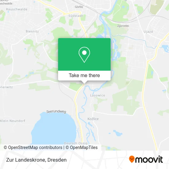 Карта Zur Landeskrone