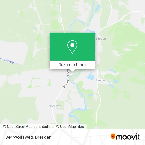 Карта Der Wolfsweg