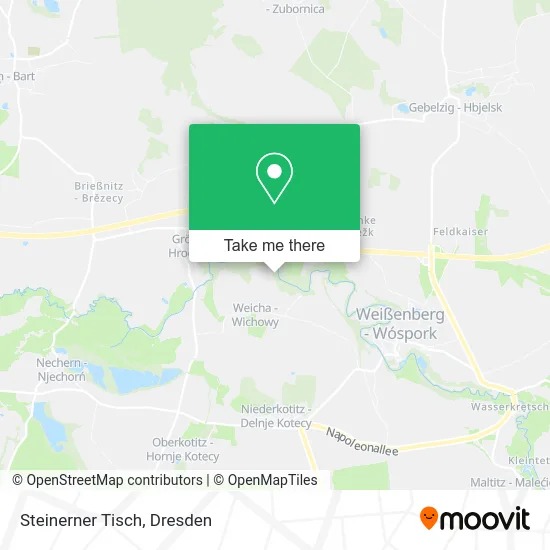 Карта Steinerner Tisch