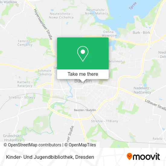 Карта Kinder- Und Jugendbibliothek