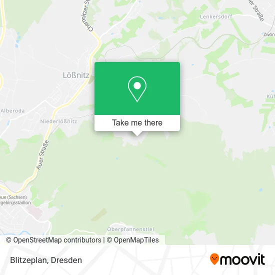 Карта Blitzeplan