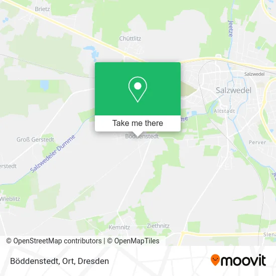 Карта Böddenstedt, Ort