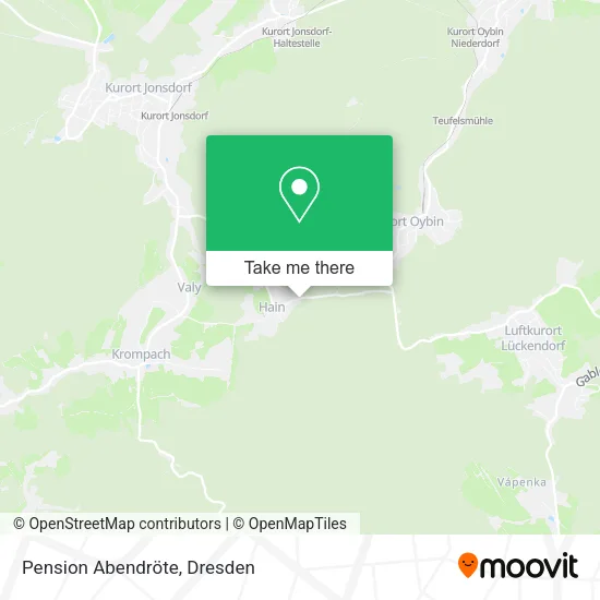 Карта Pension Abendröte