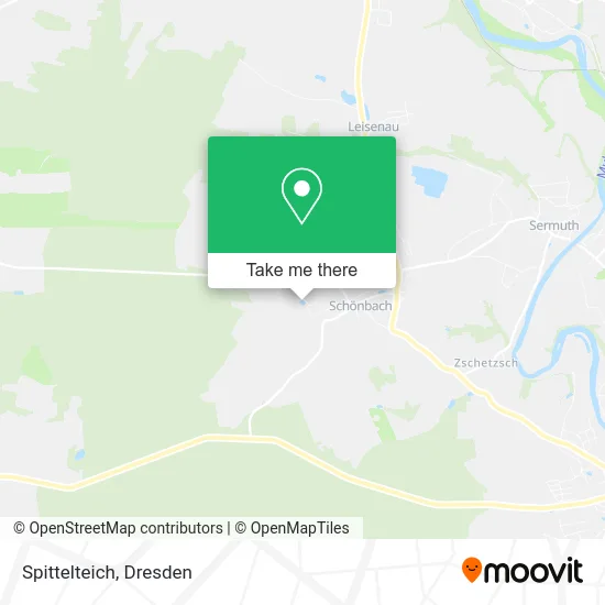 Карта Spittelteich
