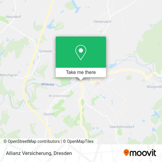 Карта Allianz Versicherung