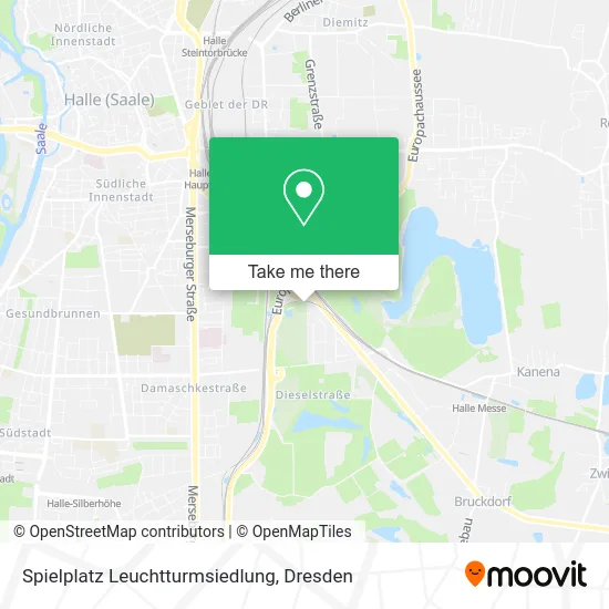 Карта Spielplatz Leuchtturmsiedlung