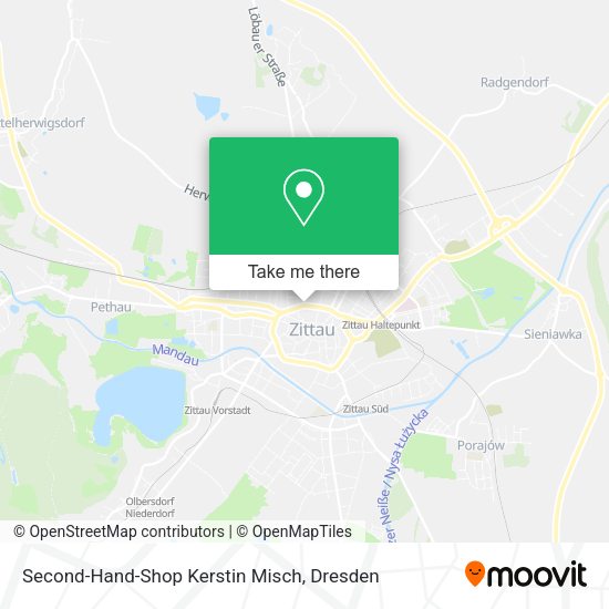 Карта Second-Hand-Shop Kerstin Misch