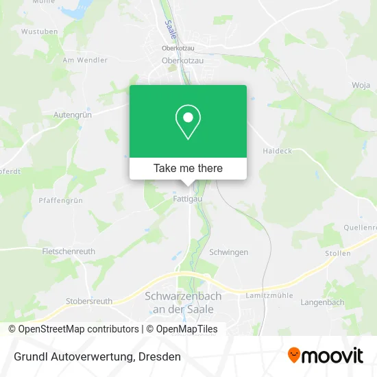 Карта Grundl Autoverwertung