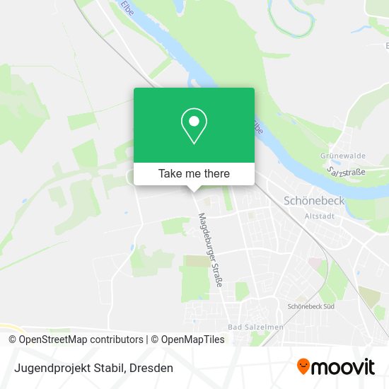 Карта Jugendprojekt Stabil