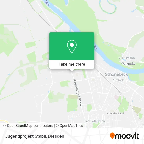 Карта Jugendprojekt Stabil