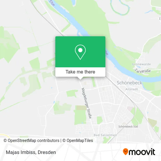 Карта Majas Imbiss