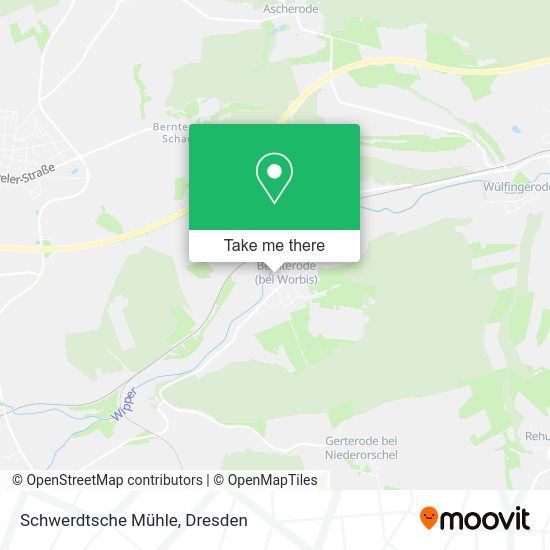 Карта Schwerdtsche Mühle