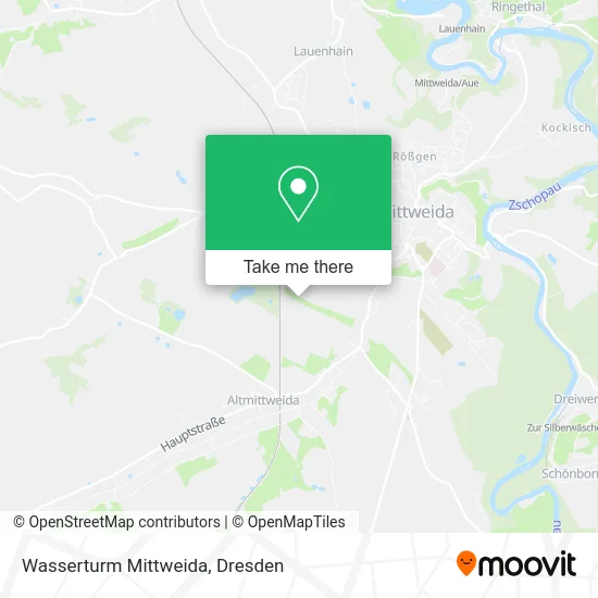 Карта Wasserturm Mittweida