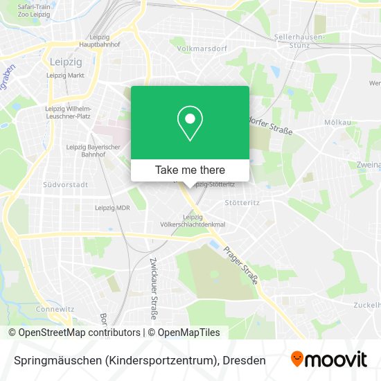 Карта Springmäuschen (Kindersportzentrum)
