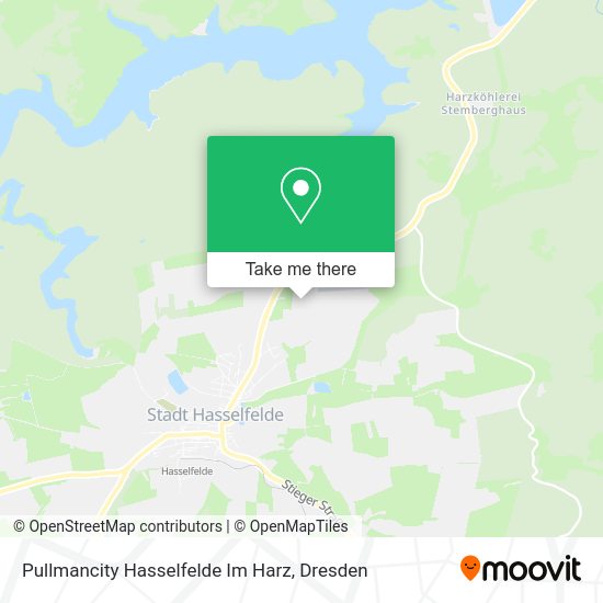 Карта Pullmancity Hasselfelde Im Harz