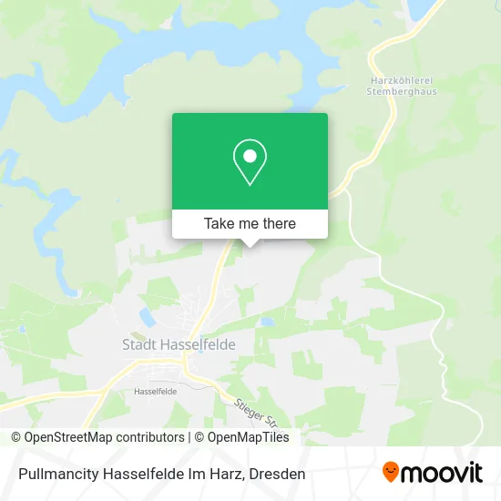 Карта Pullmancity Hasselfelde Im Harz