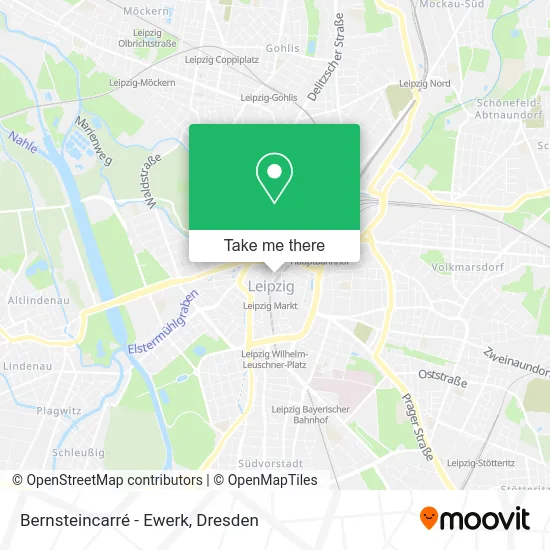 Карта Bernsteincarré - Ewerk