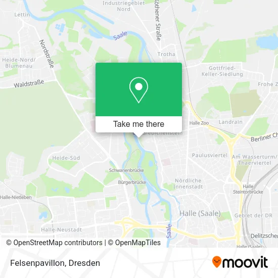 Карта Felsenpavillon