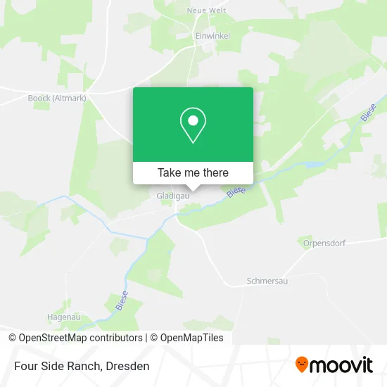 Карта Four Side Ranch