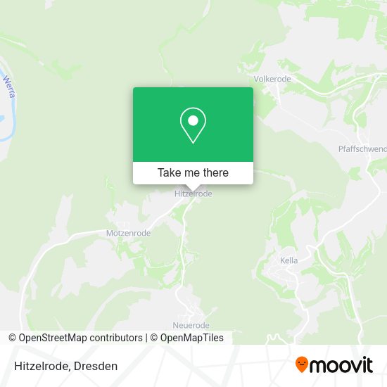 Карта Hitzelrode
