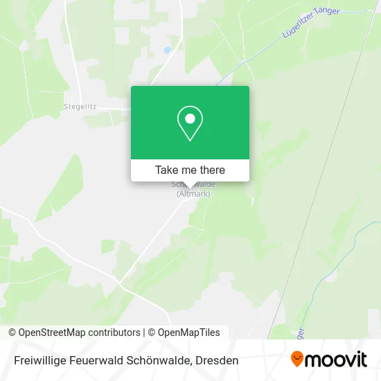 Карта Freiwillige Feuerwald Schönwalde
