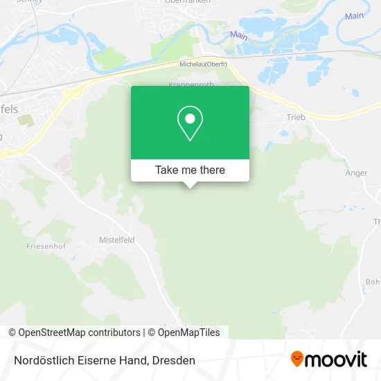 Карта Nordöstlich Eiserne Hand