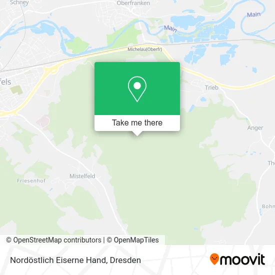Карта Nordöstlich Eiserne Hand