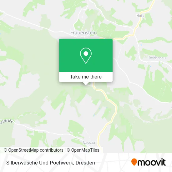 Карта Silberwäsche Und Pochwerk