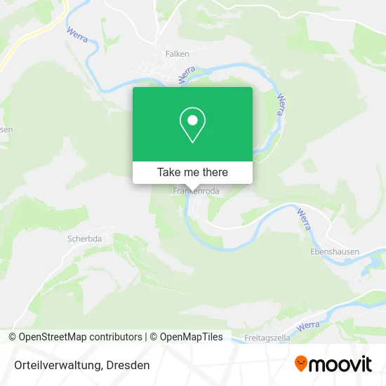 Карта Orteilverwaltung